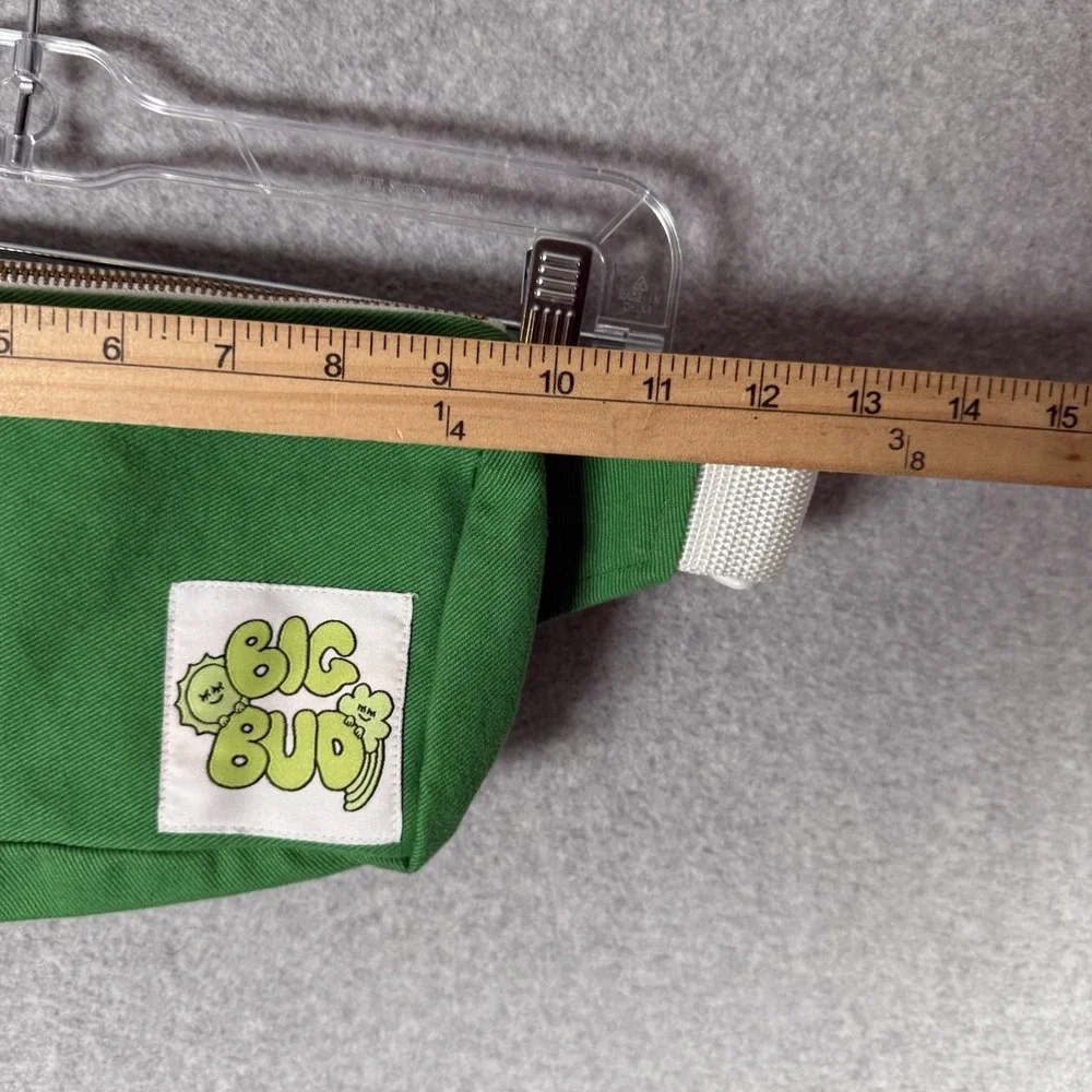 Big Bud Press Fanny Pack Green Waist Bag Made in LA